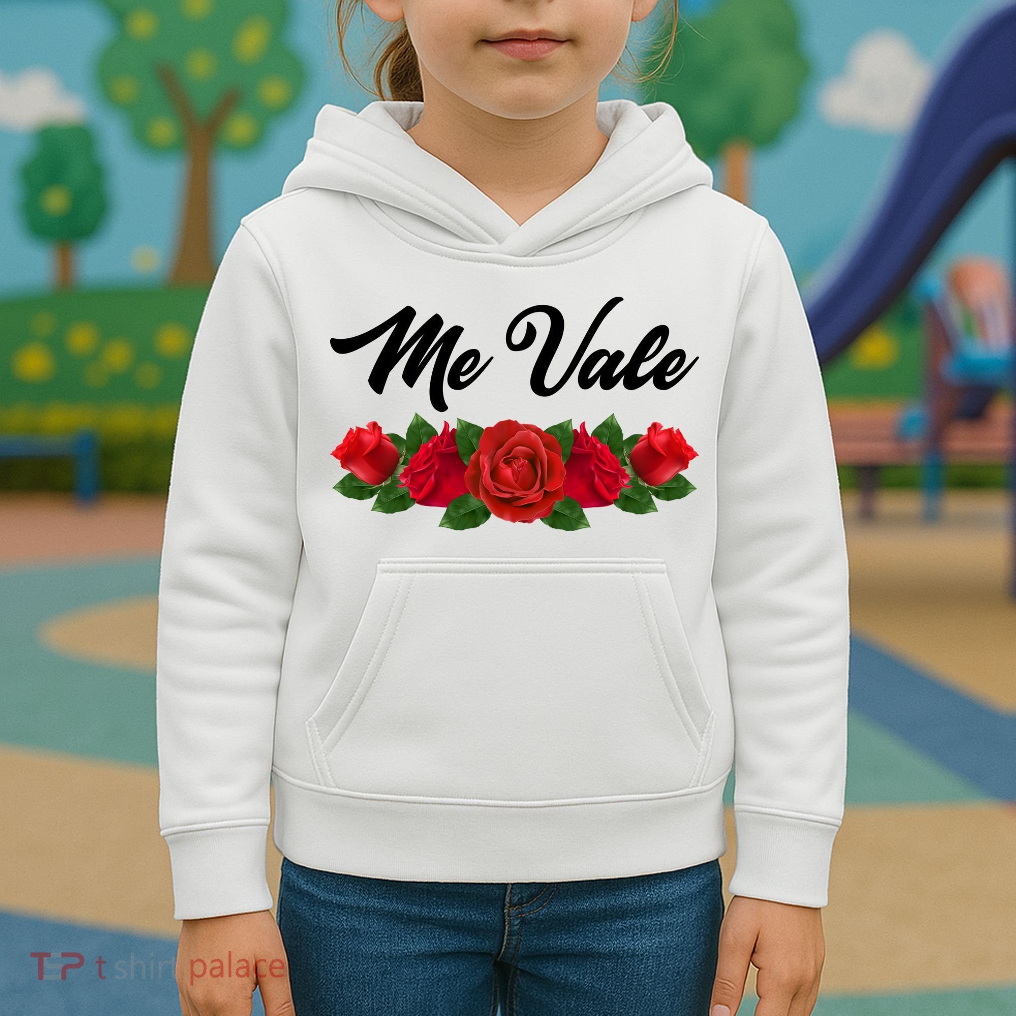 Me Vale Roses Mexican Kids Hoodie