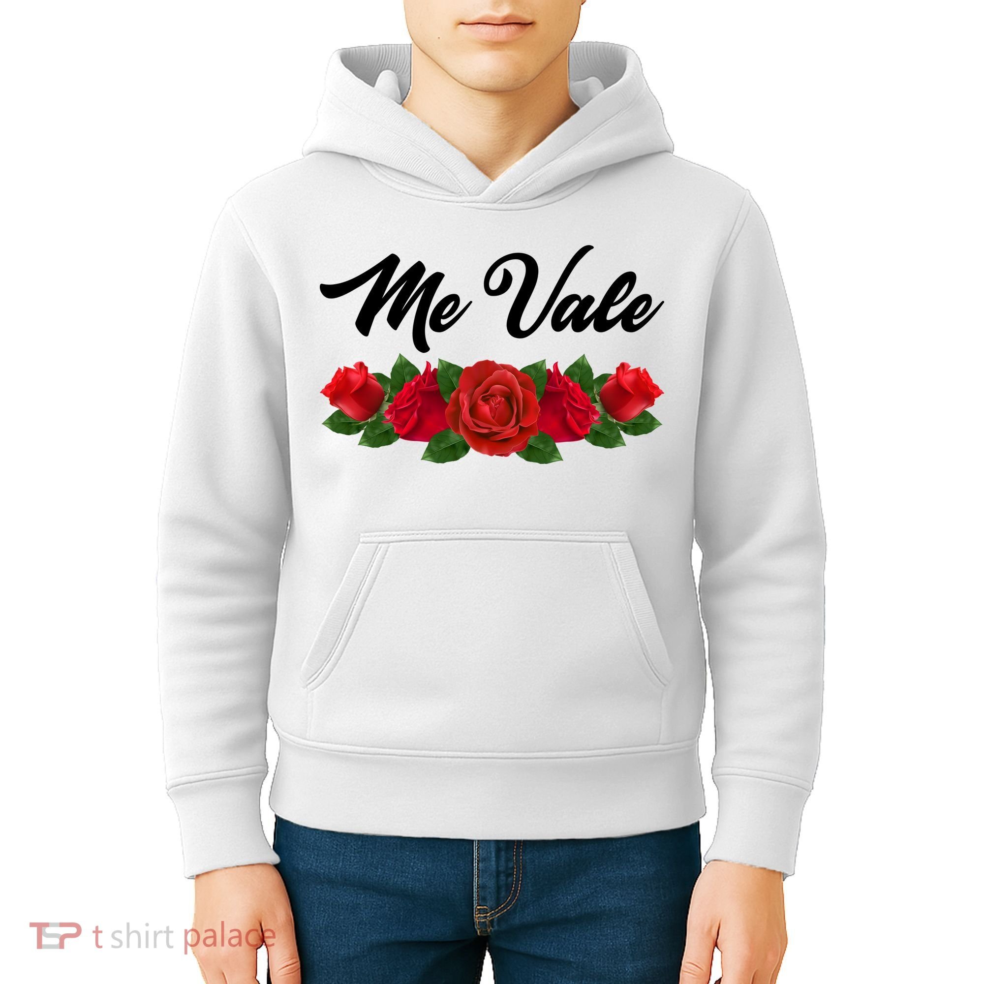 Me Vale Roses Mexican Kids Hoodie