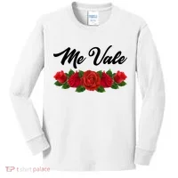 Me Vale Roses Mexican Kids Long Sleeve Shirt thumb 0