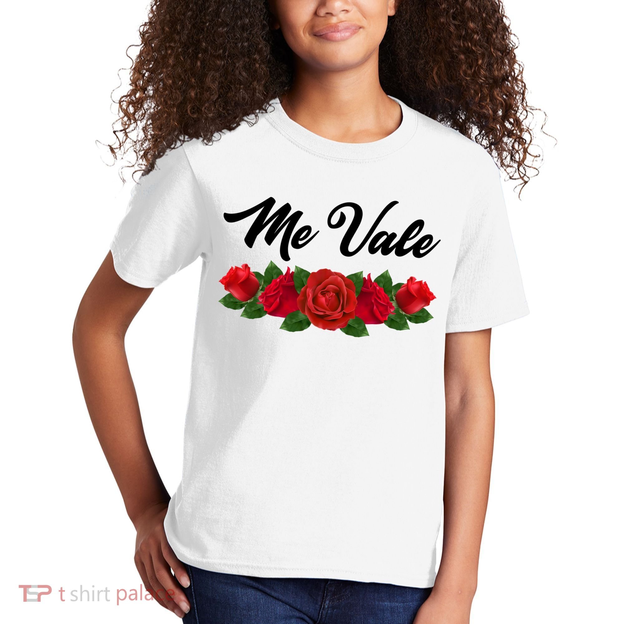Me Vale Roses Mexican Kids T-Shirt