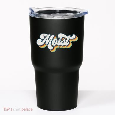 Moist Vintage Retro 80s Funny Sarcastic Moist Tumbler
