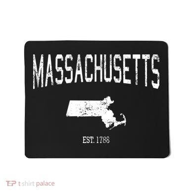 Massachusetts Vintage Sports Design Ma Mousepad