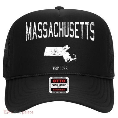 Massachusetts Vintage Sports Design Ma Hat