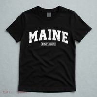 Maine Vintage State Athletic Style Swea T-Shirt thumb 5