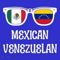 Mexican Venezuelan Sunglasses Mexico Flag Venezuela Flag Funny Gift Sweatshirt thumb 3