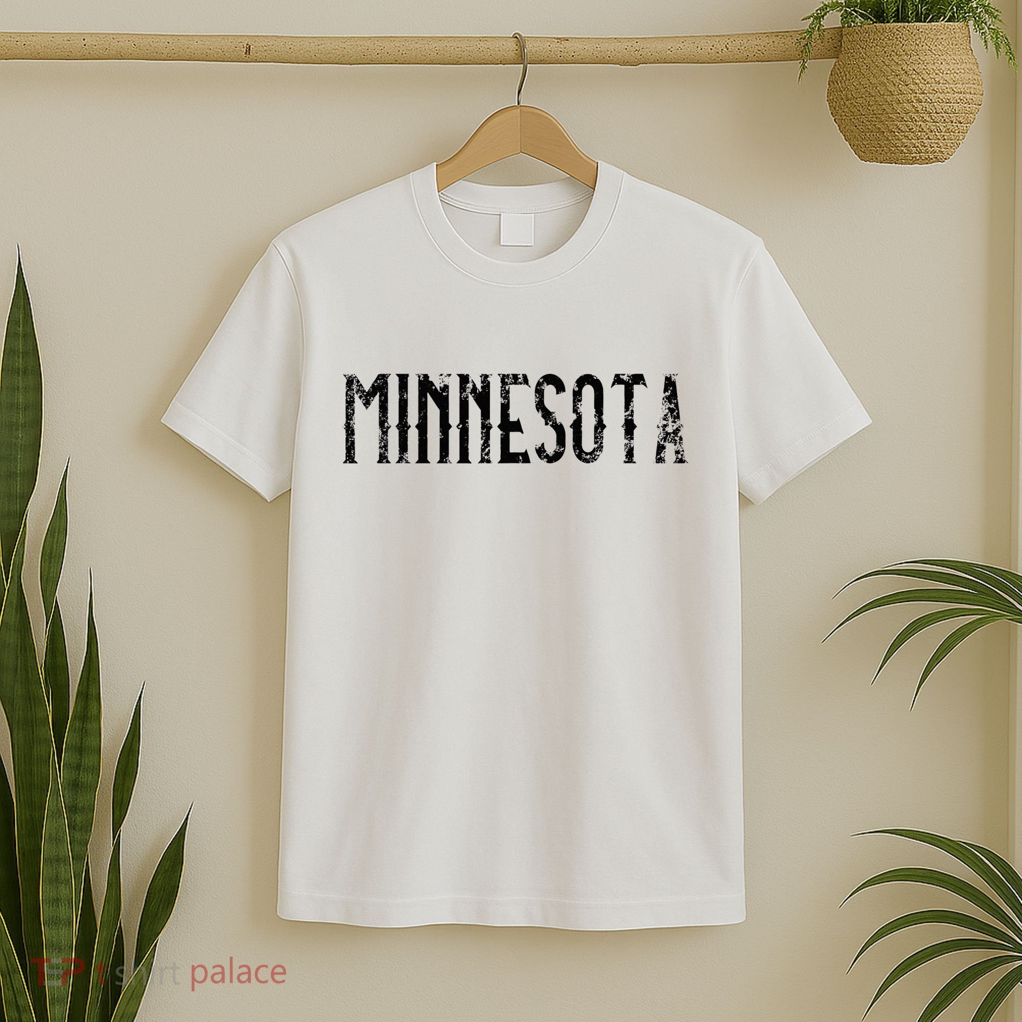 Minnesota Vintage Script MN T-Shirt