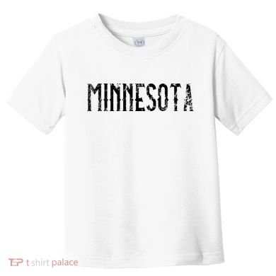 Minnesota Vintage Script MN Toddler T-Shirt