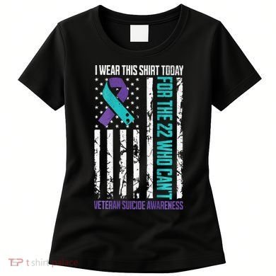 Military Veteran Suicide Awareness Crisis Number Women's T-Shirt