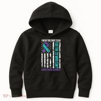 Military Veteran Suicide Awareness Crisis Number Kids Hoodie thumb 0