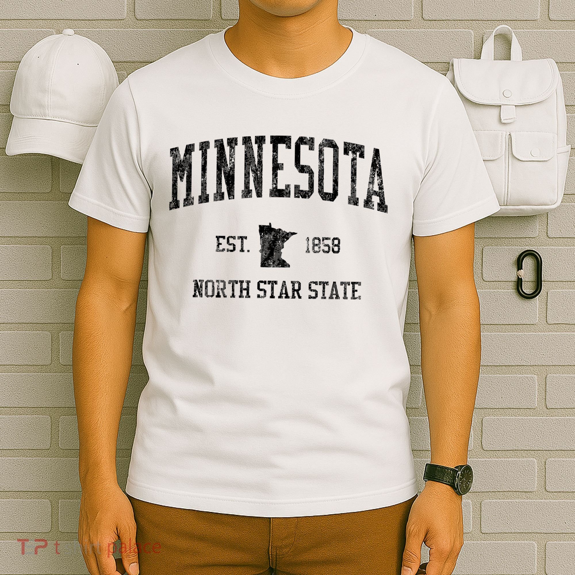 Minnesota Vintage Sports T-Shirt