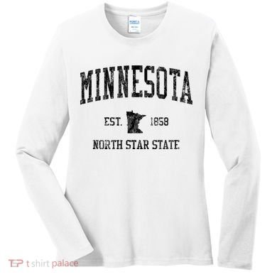 Minnesota Vintage Sports Women's Long Sleeve Shirt