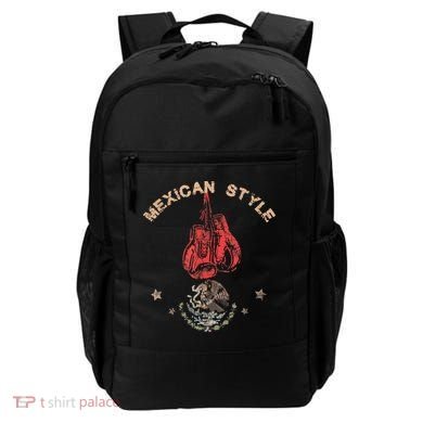Mexican Vintage Style Boxing Great Boxer Backpack