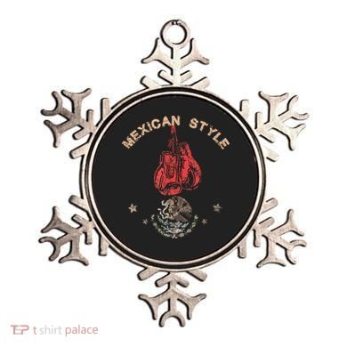 Mexican Vintage Style Boxing Great Boxer Ornament