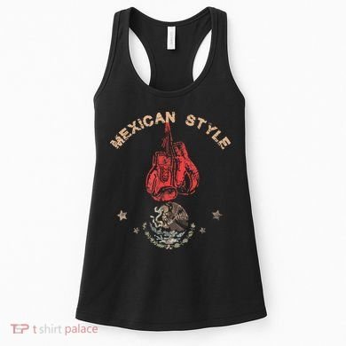 Mexican Vintage Style Boxing Great Boxer Women's Tank Top