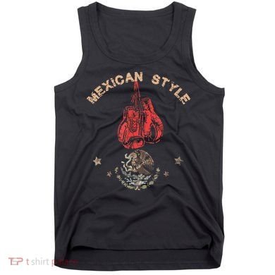 Mexican Vintage Style Boxing Great Boxer Tank Top