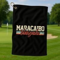 Maracaibo Venezuela Travel Souvenir Golf Towel thumb 1