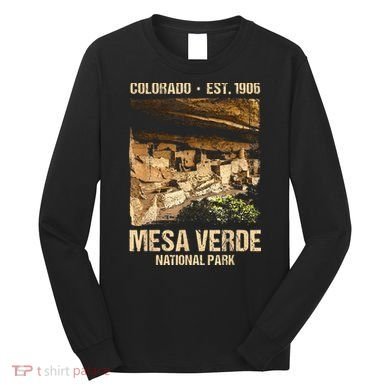 Mesa Verde Us National Park Colorado Long Sleeve Shirt