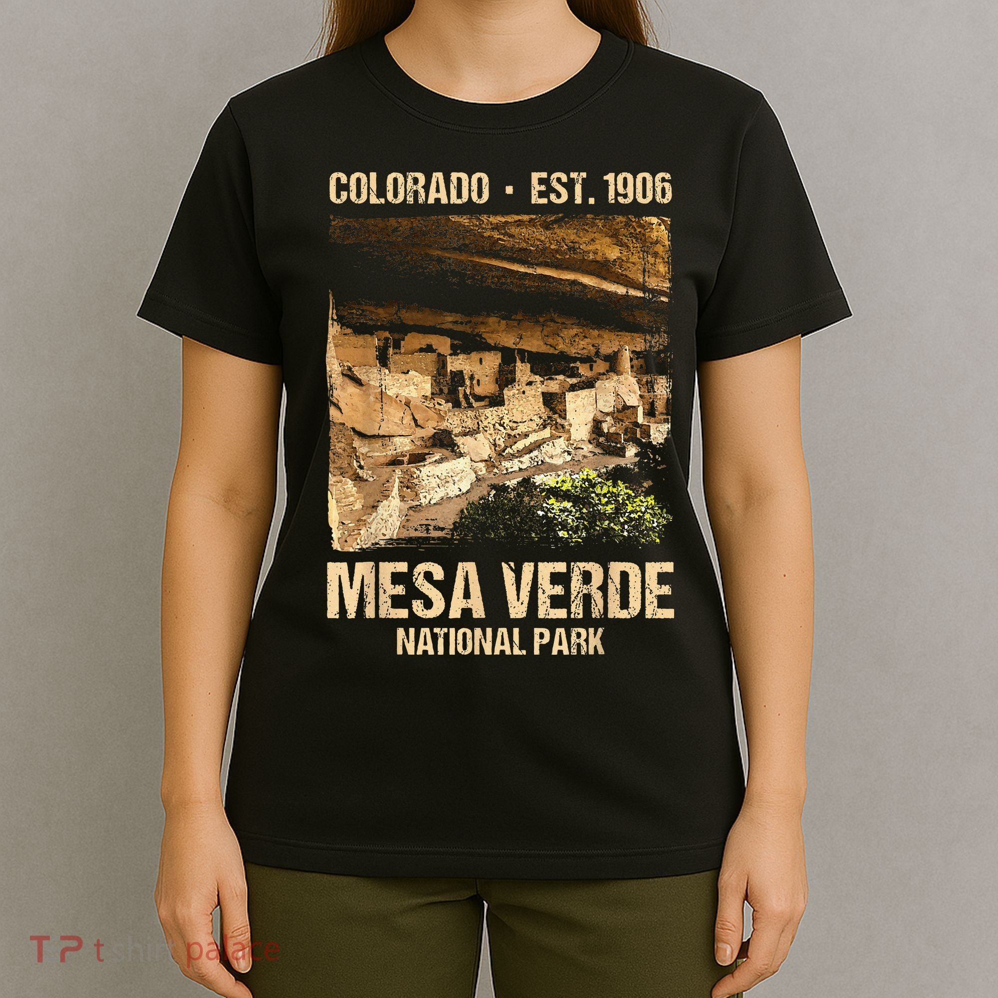 Mesa Verde Us National Park Colorado T-Shirt