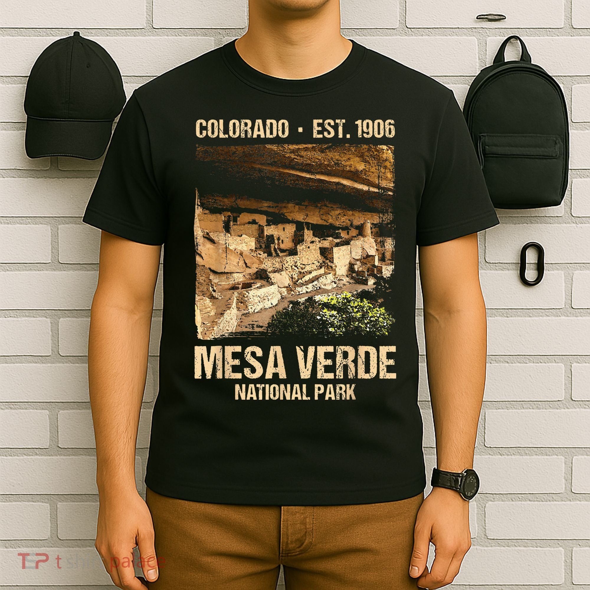 Mesa Verde Us National Park Colorado T-Shirt