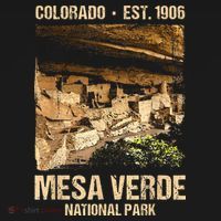 Mesa Verde Us National Park Colorado T-Shirt thumb 7