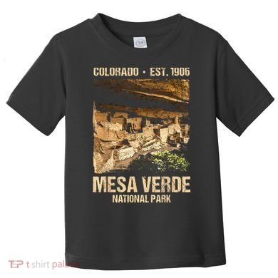 Mesa Verde Us National Park Colorado Toddler T-Shirt