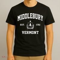 Middlebury Vermont VT Vintage State Athletic Style T-Shirt thumb 3