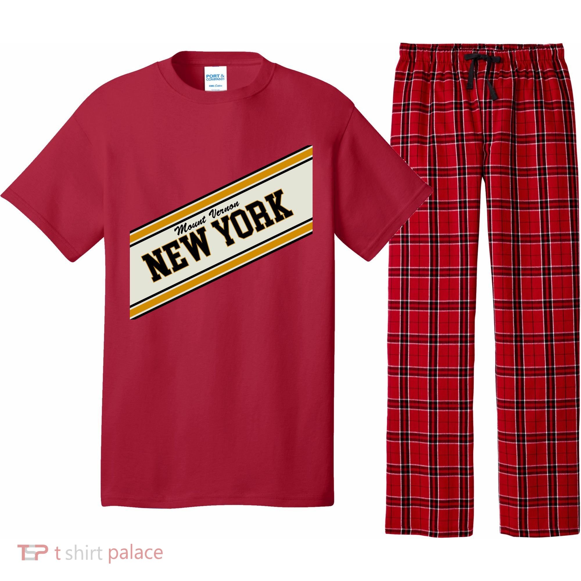 Mount Vernon Varsity Logo Pajama Set