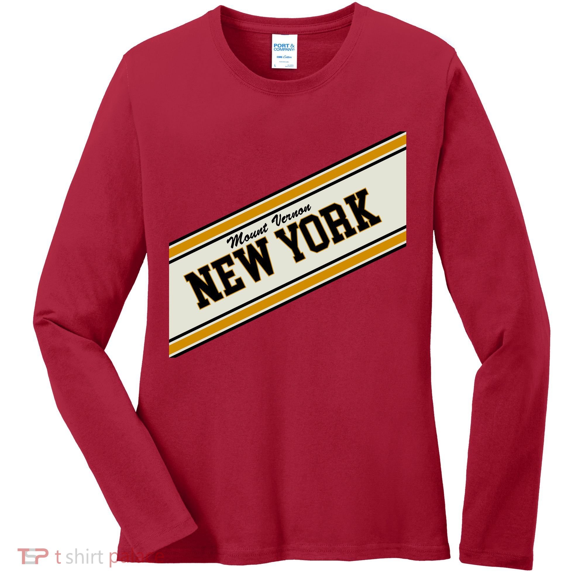 Mount Vernon Varsity Logo Women's Long Sleeve Shirt