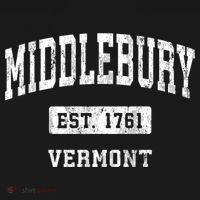 Middlebury Vermont Vt Vintage Sports Established T-Shirt thumb 7