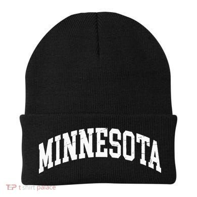 Minnesota Vintage Worn Design Classic Beanie