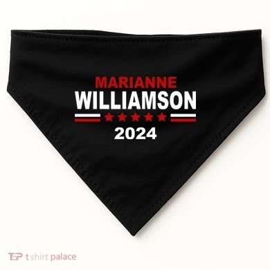 Marianne Williamson 2024 Election USA-Made Doggie Bandana