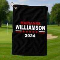 Marianne Williamson 2024 Election Golf Towel thumb 1