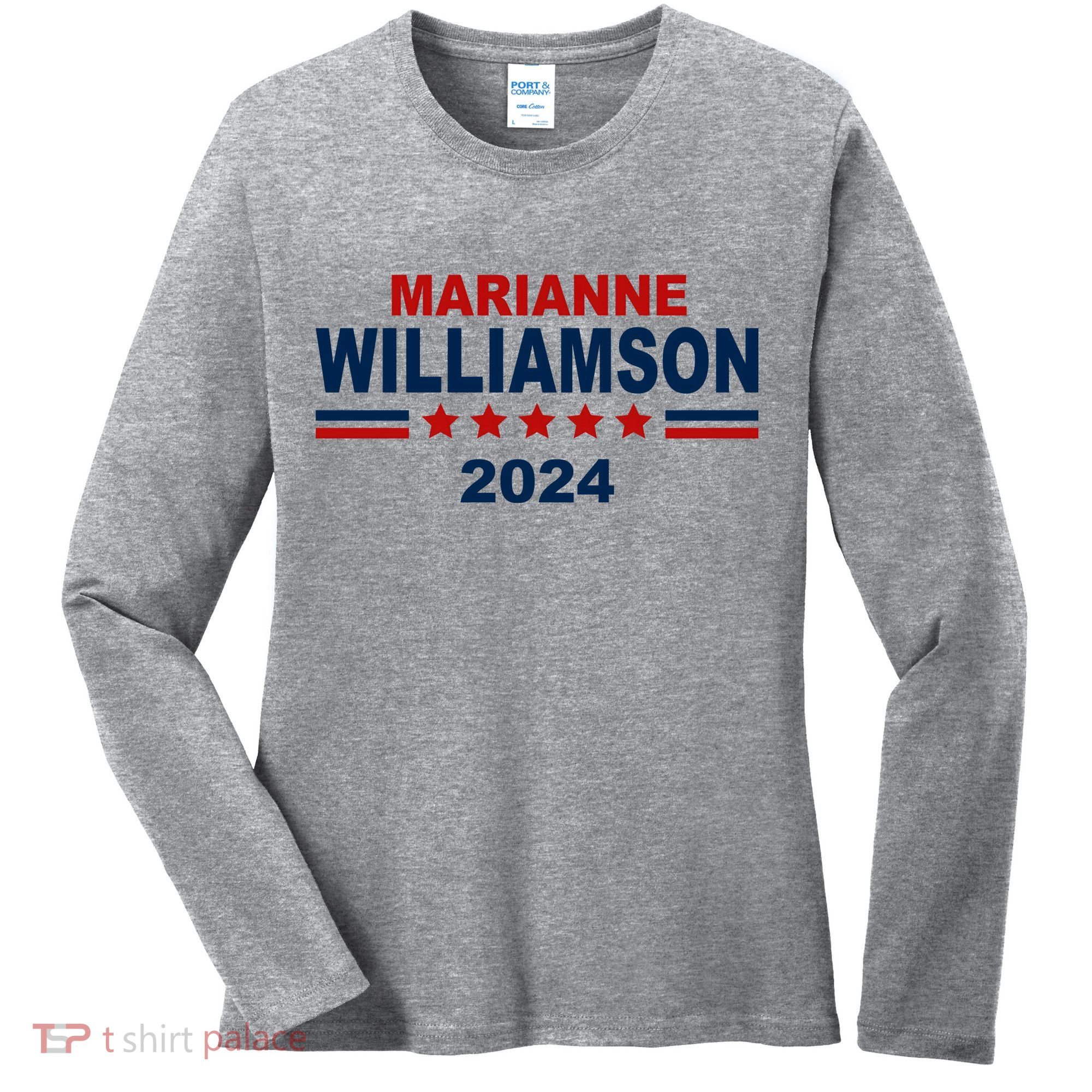 Marianne Williamson 2024 Election Women's Long Sleeve Shirt