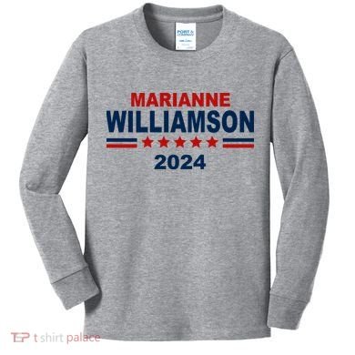 Marianne Williamson 2024 Election Kids Long Sleeve Shirt