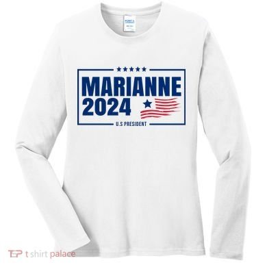 Marianne Williamson 2024 US President Women's Long Sleeve Shirt