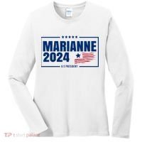 Marianne Williamson 2024 US President Women's Long Sleeve Shirt thumb 0