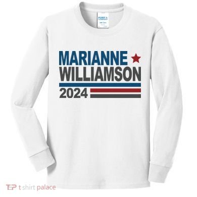 Marianne Williamson 2024 Political Kids Long Sleeve Shirt