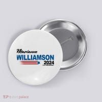 Marianne Williamson 2024 US President Election Button thumb 0