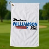 Marianne Williamson 2024 US President Election Golf Towel thumb 1