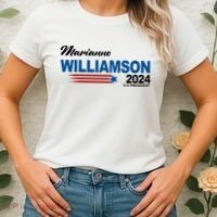 Marianne Williamson 2024 US President Election Women's T-Shirt thumb 2