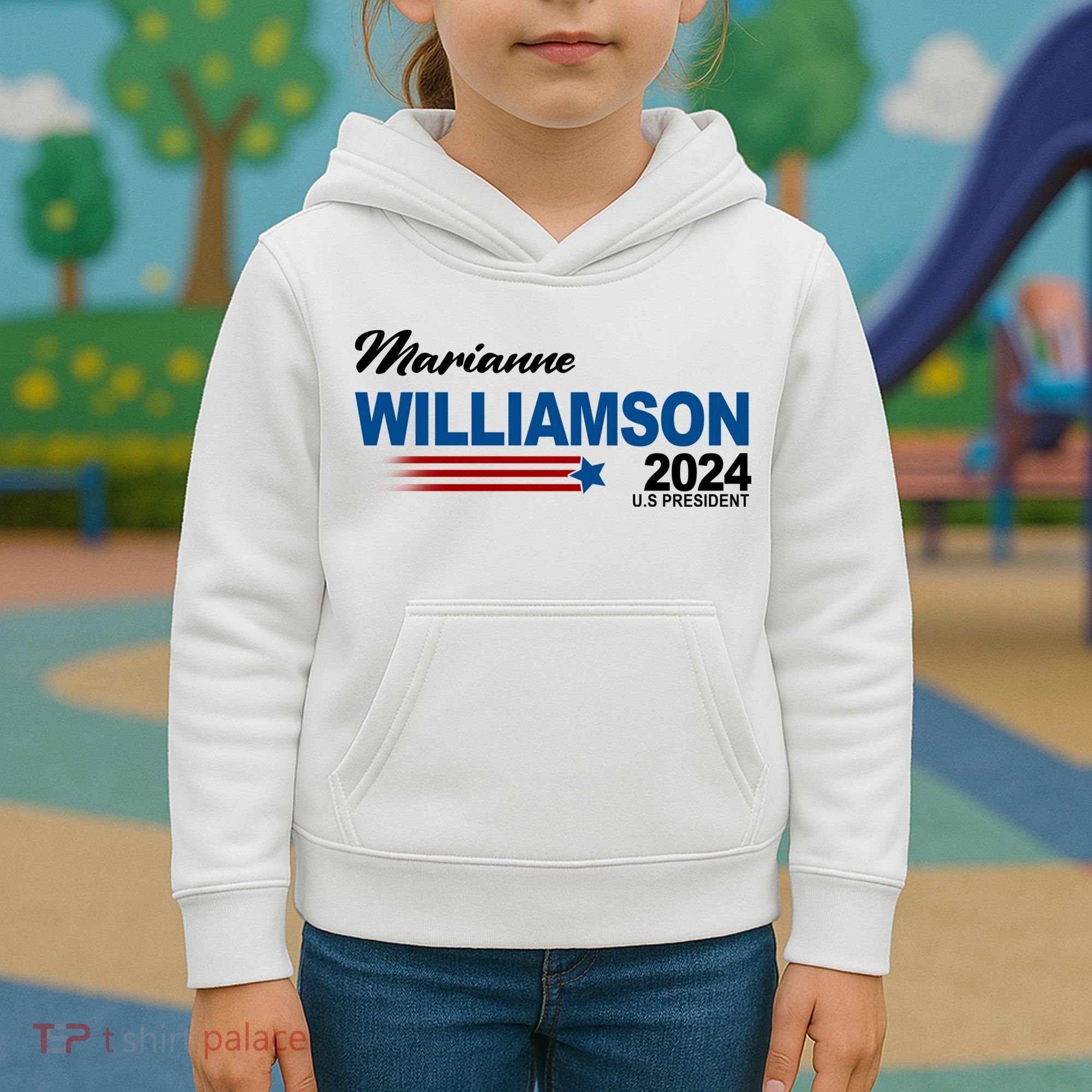 Marianne Williamson 2024 US President Election Kids Hoodie