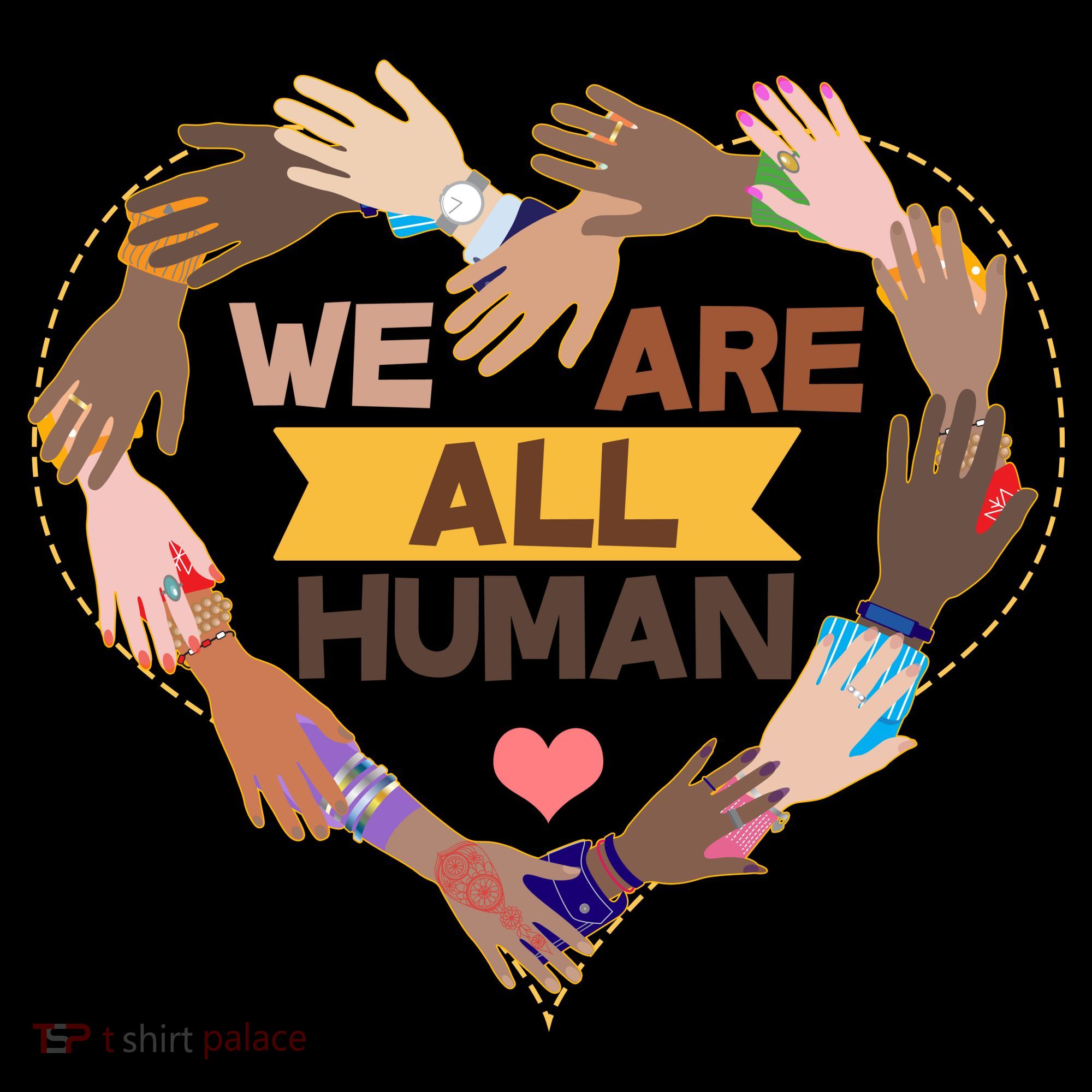 Multicultural We Are All Human Coffee Mug