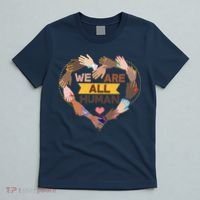 Multicultural We Are All Human T-Shirt thumb 5
