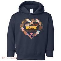 Multicultural We Are All Human Toddler Hoodie thumb 0