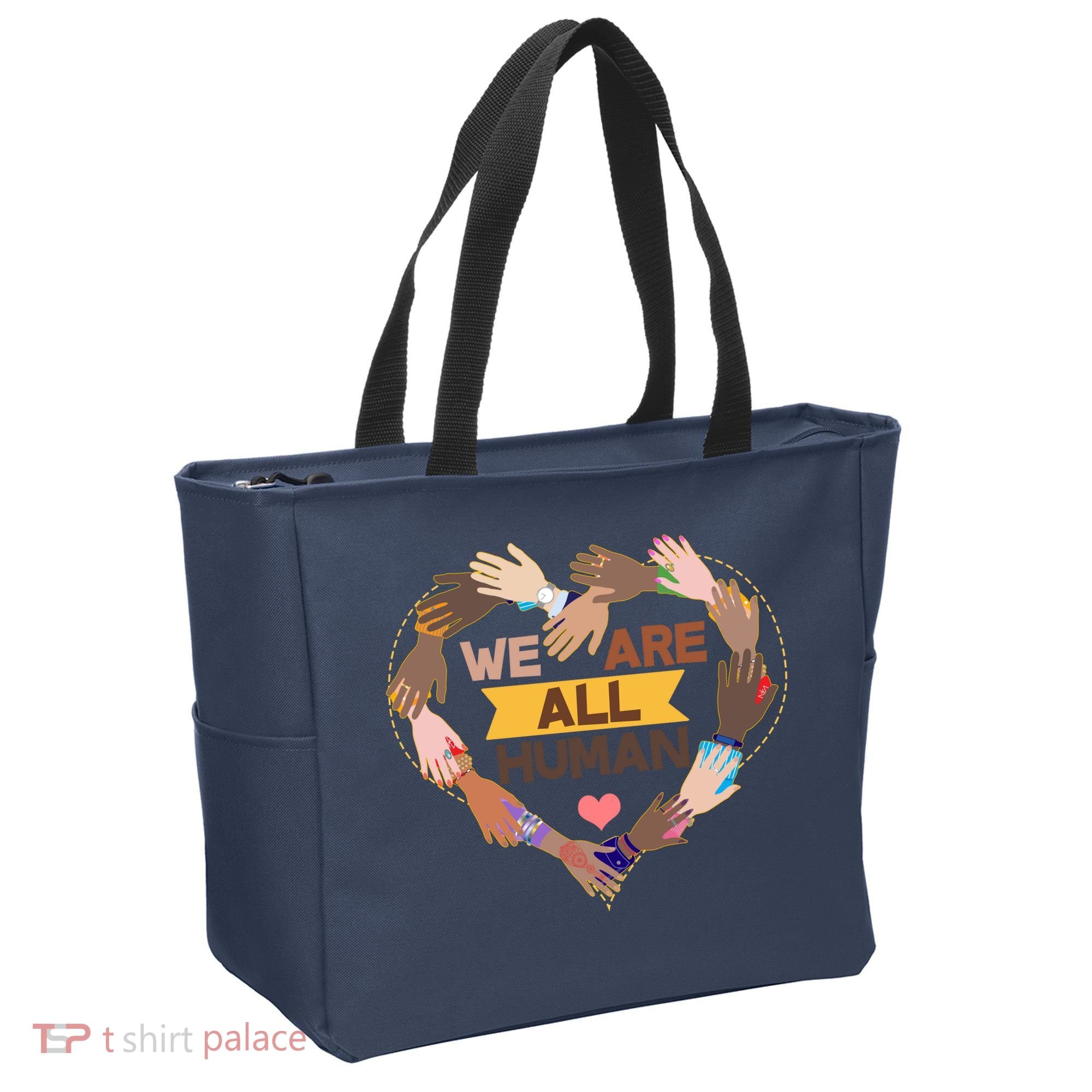Multicultural We Are All Human Tote Bag