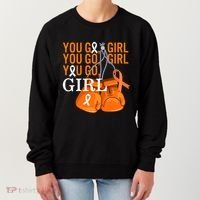 Ms Warrior Awareness You Go Multiple Sclerosis Fight Gift Women's Sweatshirt thumb 0