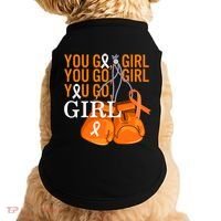 Ms Warrior Awareness You Go Multiple Sclerosis Fight Gift Doggie Tank thumb 0