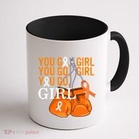 Ms Warrior Awareness You Go Multiple Sclerosis Fight Gift Coffee Mug thumb 1