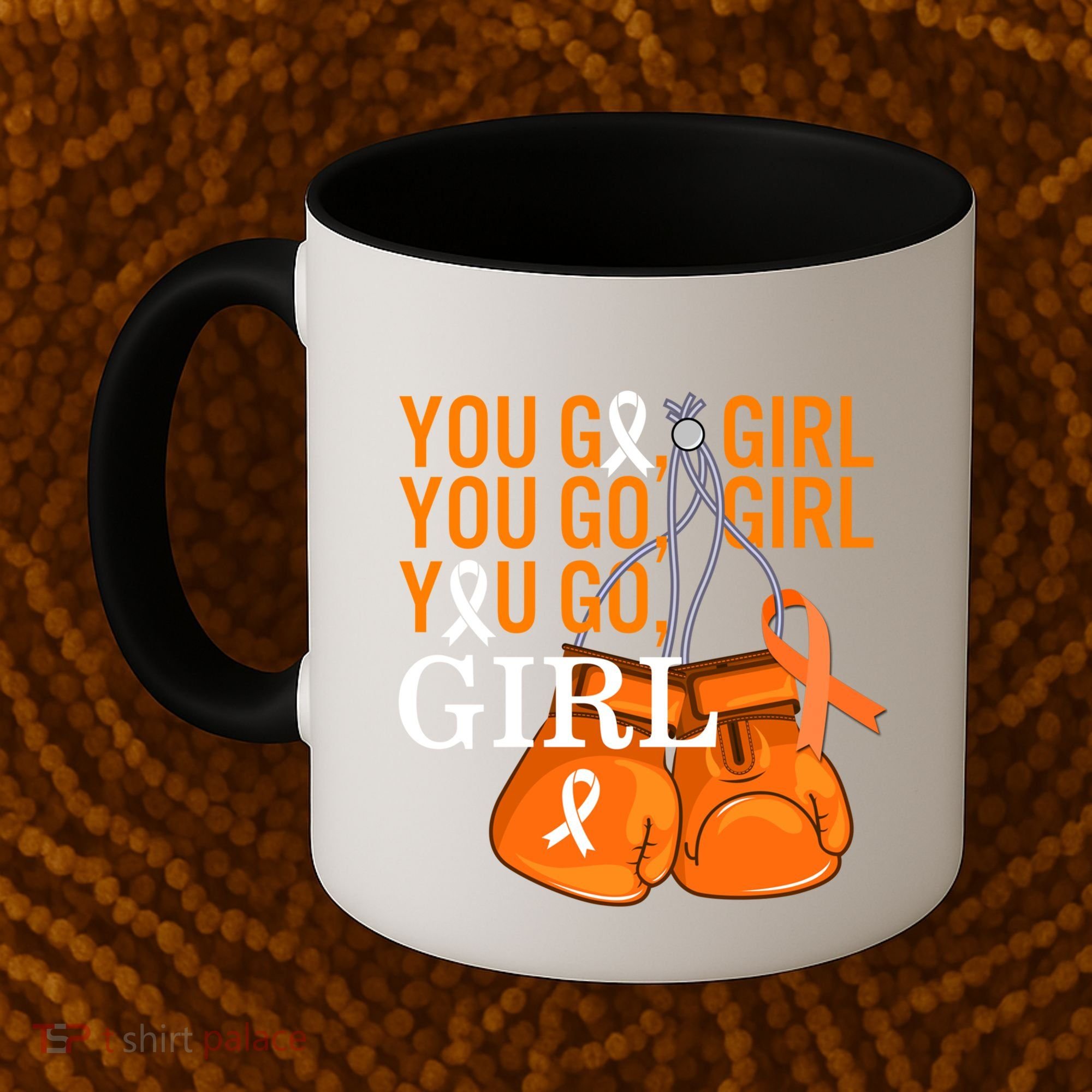 Ms Warrior Awareness You Go Multiple Sclerosis Fight Gift Coffee Mug