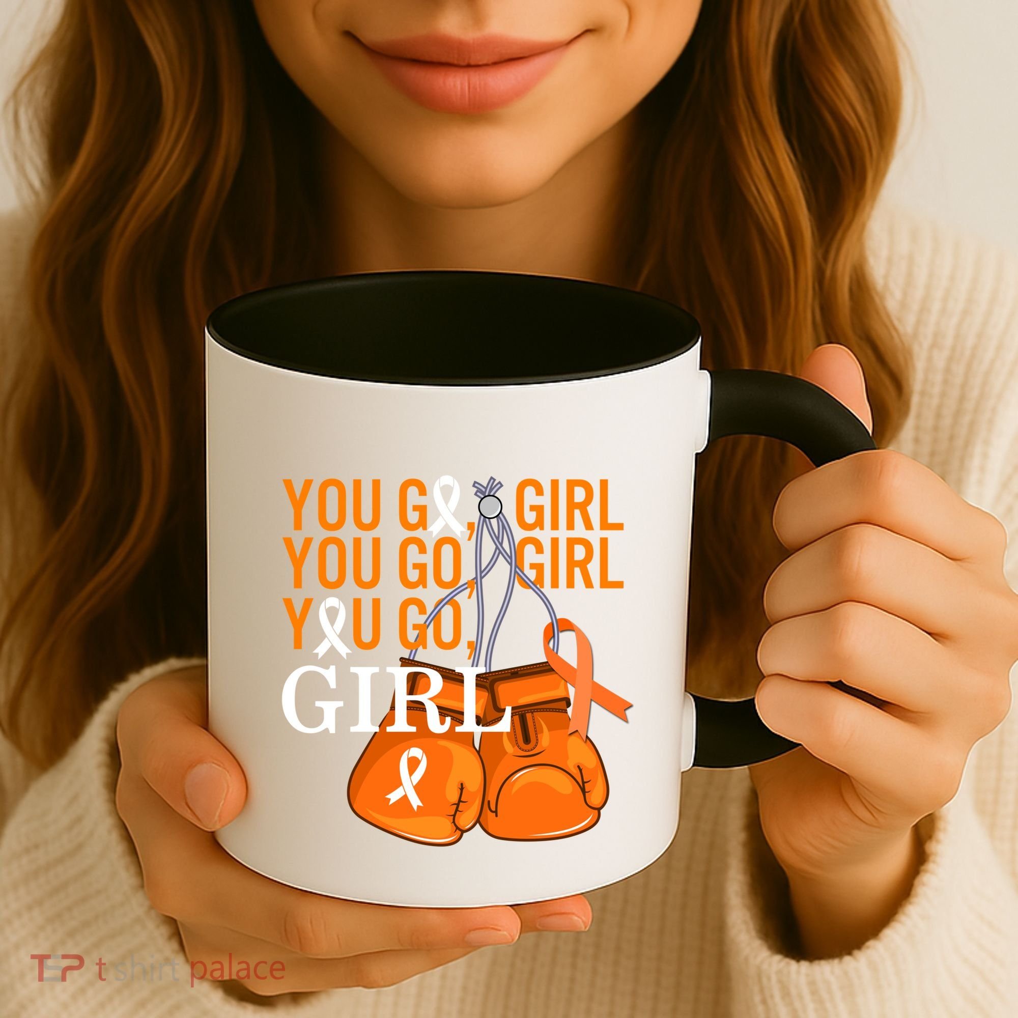 Ms Warrior Awareness You Go Multiple Sclerosis Fight Gift Coffee Mug